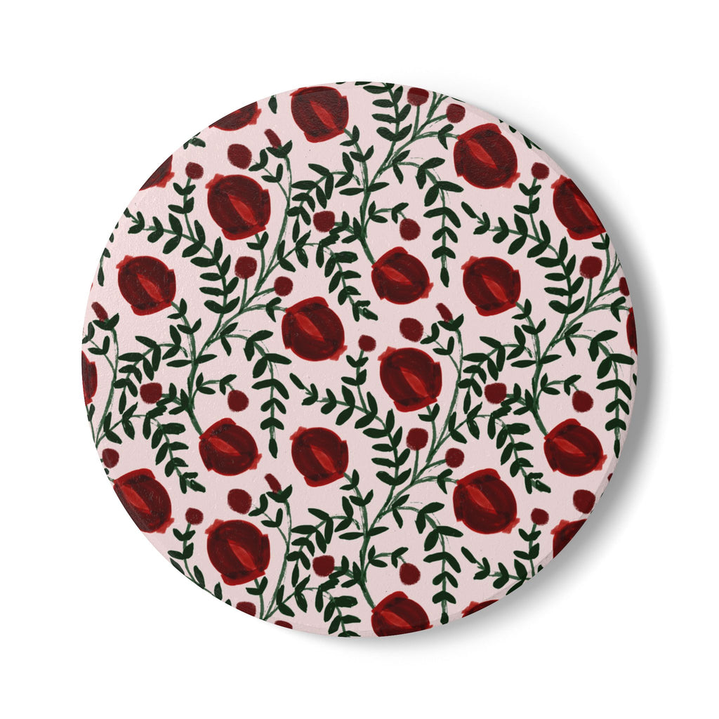 Floral Rose Coaster