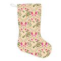 Pink Floral Santa Stocking