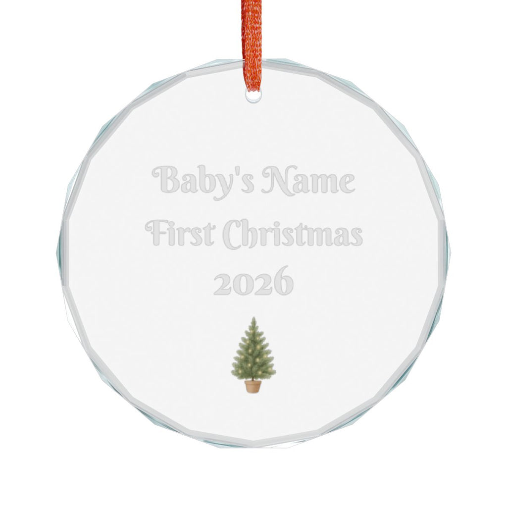 Personalised baby's First Christmas