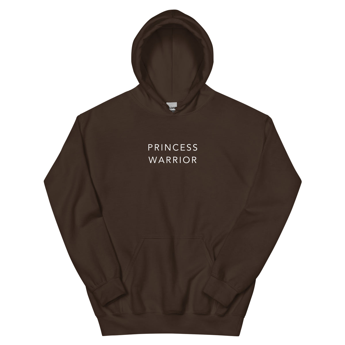 Brown Princess Warrior Christian Hoodie – Christian Clothing and Apparel, Christian Merch, Christian Outfits, Christian Apparel for Women, Christian Wear