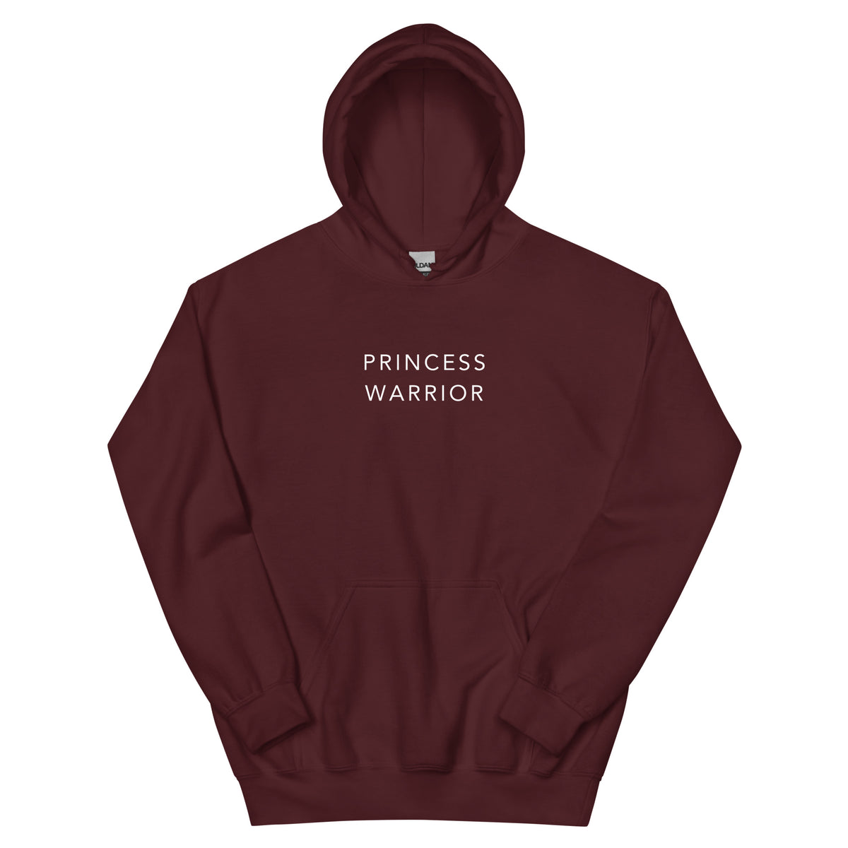 Maroon Princess Warrior Christian Hoodie – Christian Clothing and Apparel, Christian Merch, Christian Outfits, Christian Apparel for Women, Christian Wear