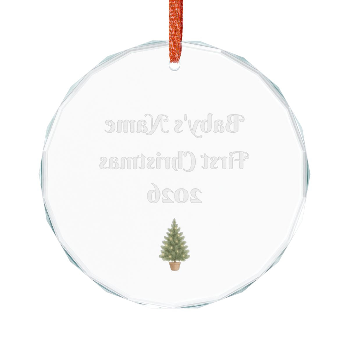 Personalised baby's First Christmas