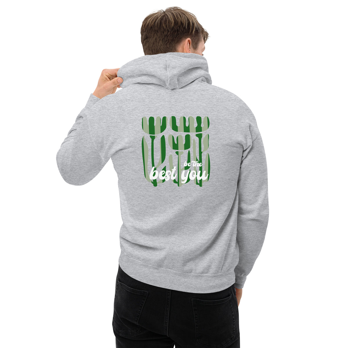 light gray grey back_view_be_the_best_you_in_green_christian_clothing_apparel_christian_clothing_hoodie_christian_clothing_store_best_christian_clothing_christian_wear_apparel